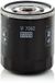 MANN-FILTER Oliefilter W 7062