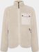 Didriksons Fleece jas 'Peter' lichtbeige