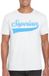 Bellatio Decorations Foute party t-shirt voor heren - Superieur - wit - glitter - carnaval/themafeest S