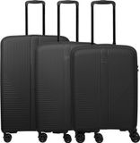 Travelite Air Stripe - Ensemble de chariots à 4 roues 3 pcs (marine)