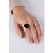 Isabel Marant Bague Bijoux Noir Taille : OS