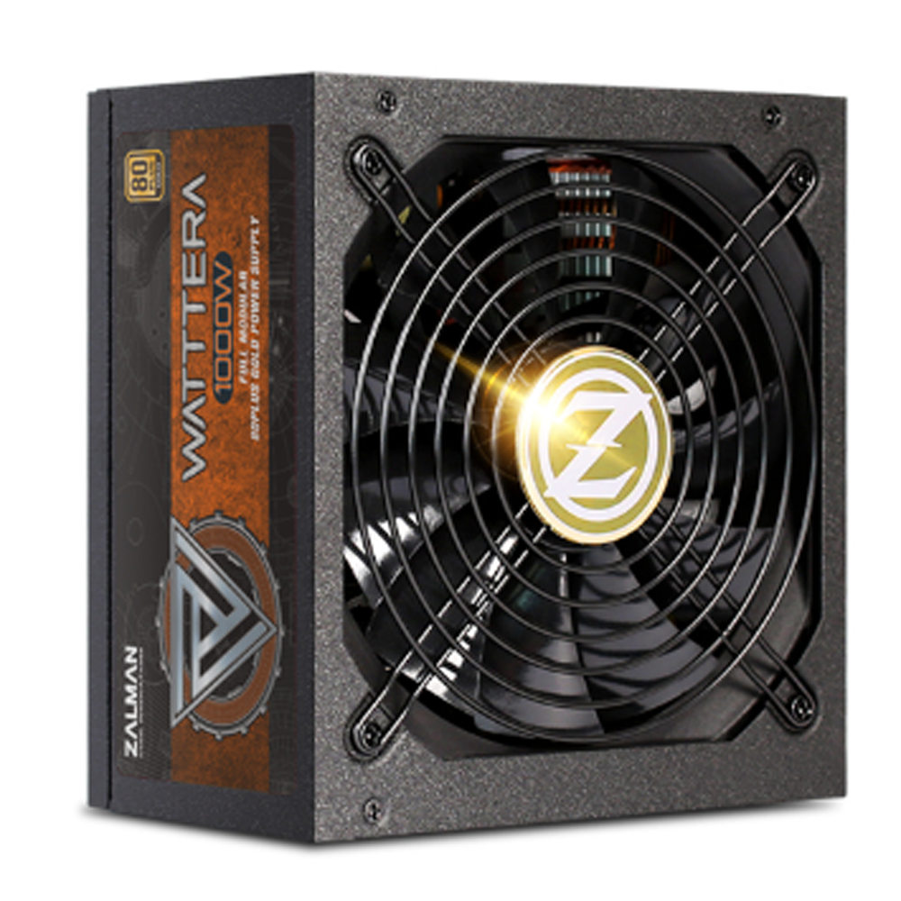 Zalman ZM1000-EBTII Voeding Zwart