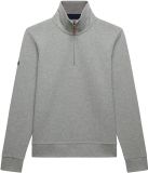 Superdry Trui Essential Pique Half Zip M2014535a K7v Dark Vintage Grey Marl Mannen Maat - M