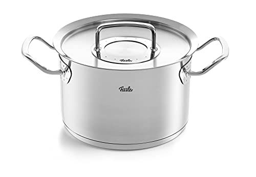 Fissler 084-128-20-000/0 kookpan, 18/10 staal, 4 liter