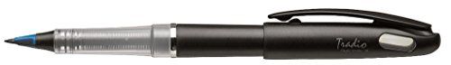 Pentel TRJ50-CO Tradio Stylo, schrijfkleur: blauw, kleur behuizing: zwart
