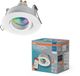OSRAM Smart Matter Spot LED inbouwspot IP65 RGBW verstelbaar wit, 4,7W Smart Home, dimbaar, app-bediening