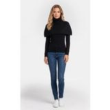 ARKET Poncho Cassia Cachemire Noir