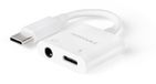 Nanocable 10.24.1206 laptop dock & poortreplicator Bedraad USB 3.2 Gen 1 (3.1 Gen 1) Type-C Wit