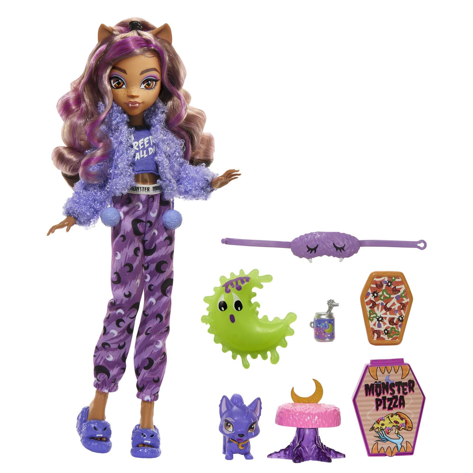 Monster High Creepover Party Clawdeen Wolf Fashion Doll
