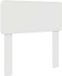 vidaXL Hoofdbord Glanzend Wit Bewerkt Hout