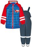 PLAYSHOES Functioneel pak 'Rennwagen' blauw / marine / rood / wit