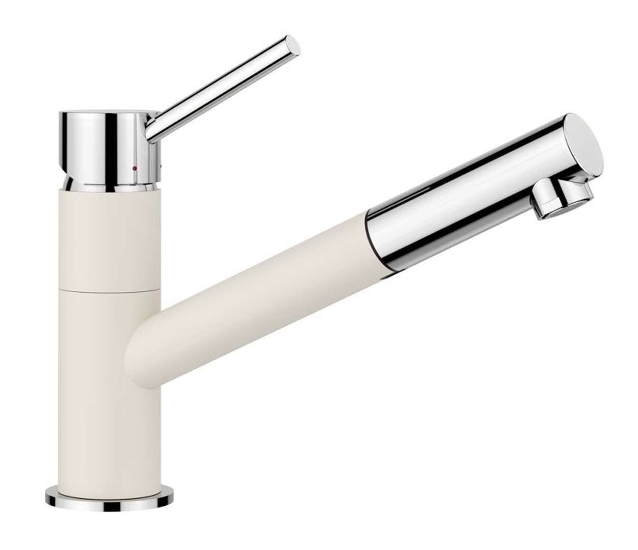 Blanco Kano S - Keukenkraan - Zacht Wit/Chroom