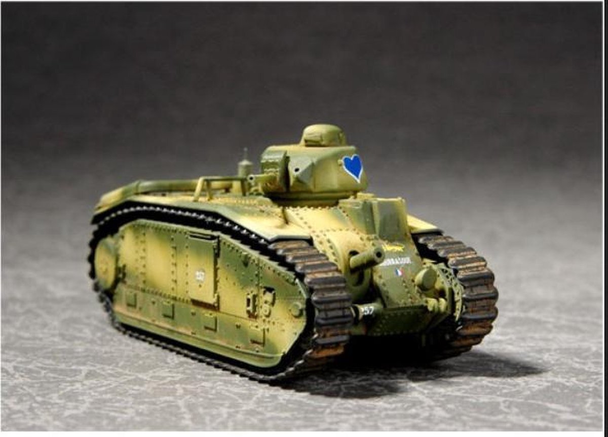 Trumpeter 07263 Modelbouwset French Char B1Heavy Tank