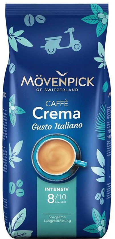 Mövenpick Caffe Crema Gusto Italiano Intenso Koffiebonen - 1 kg