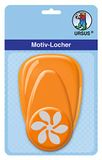 Ursus 19480074 - motiefperforator met hendel, medium, windmolen, ca. 25,4 mm, oranje