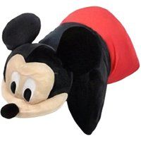 Top1Toys Mickey Mouse 2in1 knuffelkussen 35x30cm