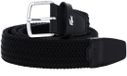 LACOSTE Casual Stretch Woven Belt W130 Noir Zwart