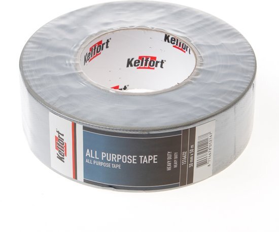 Kelfort Tape grijs 50mm HEAVY DUTY 50m 1 rol