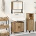 vidaXL Badkamermeubel Set 2-delig Bewerkt Hout Artisanaal Eiken 60 x 30 x 60 cm
