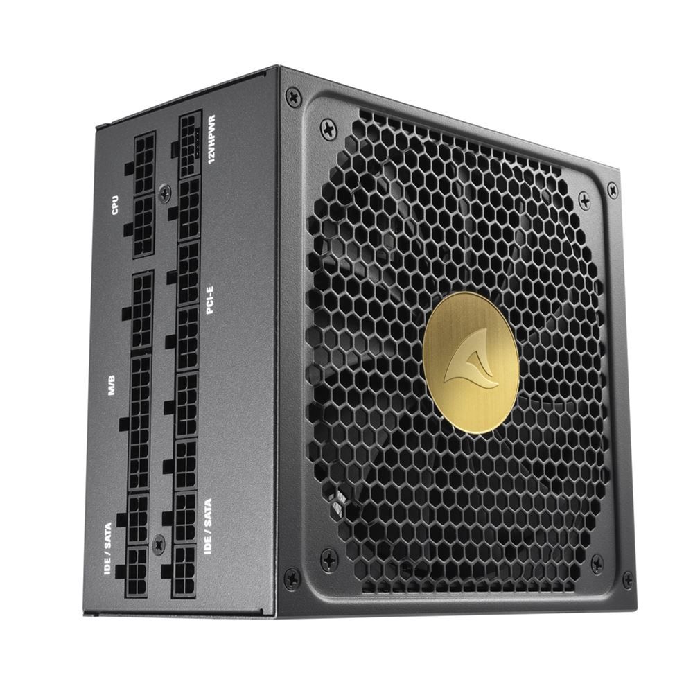 Sharkoon Rebel P30 Gold 1300W ATX Power Supply - 80 Plus Gold - Modular - Black