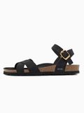 Bayton Sandalen met riem zwart