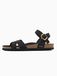 Bayton Sandalen met riem zwart