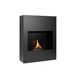 Tenderflame Clarence Wandmontage Open Haard Zwart