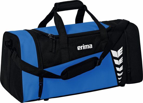 Erima SIX WINGS Sporttas L - new royal/zwart