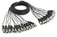 Gear4music XLR (M) - XLR (F) Linkkabel 12/12, 3 m