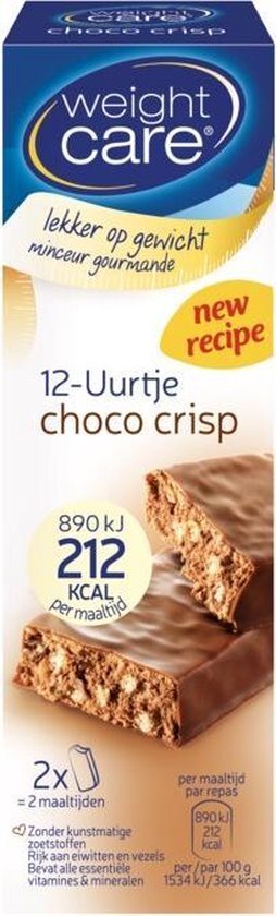 Weight Care Maaltijdreep Choco Crisp