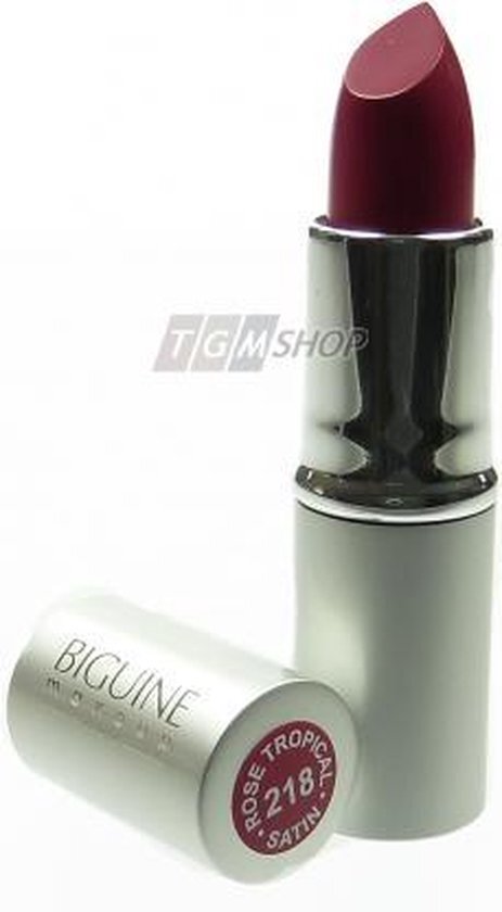 BIGUINE MAKE UP PARIS Rouge a Levres Satin - Lippenstift 3.5g - Rose Tropical