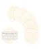 Pargaard Pad Recyclable Natur blanc 5 pièces.