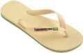 Havaianas Brasil Logo Buttercream Teenslipper Unisex Maat 45/46