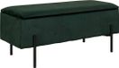 Velvet Pouf Ylwa Vert - Vert - Scandinave et Basique