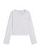 TOMMY HILFIGER Shirt 'Extra Slim Pointelle Long Sleeve' wit