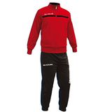 Givova Europa-trainingspak rood/zwart 2XS