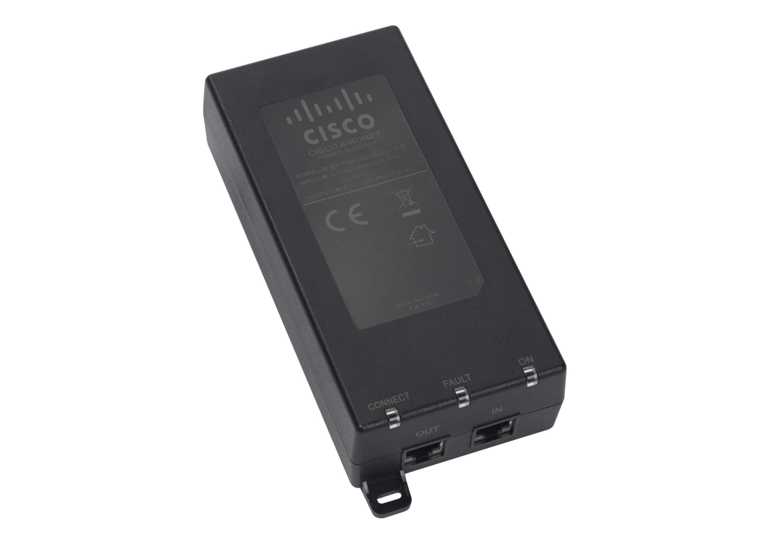 Cisco AIR-PWRINJ6= - PoE adapter - Zwart