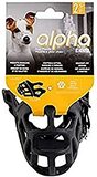 ZEUS Alpha TPR Muzzle for Small Dogs, Comfort Fit Design, Black