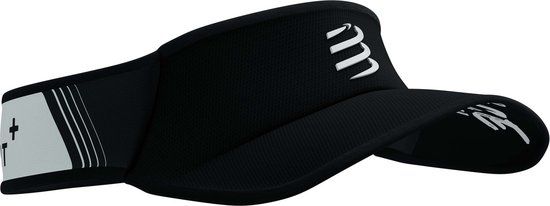 Compressport Visor Ultralight - Black/White - Unisex - One size