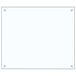 vidaXL - Spatscherm - keuken - 70x60 - cm - gehard - glas - transparant