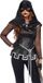 Leg Avenue Grim Executioner Kostuum-Set Dames S Zwart