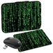 PEDEA Design beschermhoes notebook tas 10,1 inch / 13,3 inch / 15,6 inch / 17,3 inch 13,3 inch + Maus und Mauspad matrix