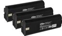 vhbw 3x batterie compatible avec Mikrofyn Mikrolaser ML-15i, ML-2, ML 13X, ML-14i, ML 11X, ML 10X, ML 11LD, ML 10LD, ML-23 outil (2100 mAh, NiMH, 7,2 V)