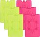 Merkloos / Sans marque Humbert Und Brandt Gmbh Voordeelset van 6x koelelementen groen/roze 200 ML en 11 x 16 cm