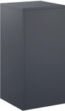 vidaXL Plantenstandaard anthracite 30 x 30 x 60 cm stainless steel
