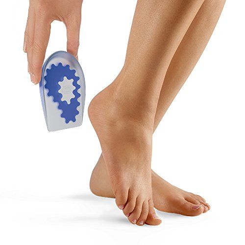 Bauerfeind ViscoSpot hielkussen, grijs/blauw/wit, 2