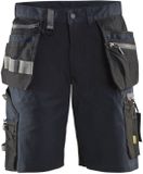 Blåkläder Short met stretch en spijkerzakken 1598-1343 - Donker marineblauw/Zwart - C58