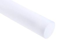 RS PRO PTFE-ronde staaf, PTFE Opak 2.18 → 2,21 g/cm³, Ø 32 mm x 1 m, verpakking van 2 stuks