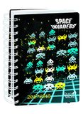 Quo Vadis Space invaders Euro tekst 1281038Q dagkalender, spiraalbinding, 12 x 17 cm, jaar 2017-2018