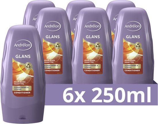 Andrelon Andrélon Glans Conditioner - 6 x 250ml
